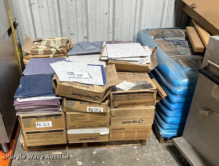 image for item EE4258 Approximately 1,200 vinyl tiles