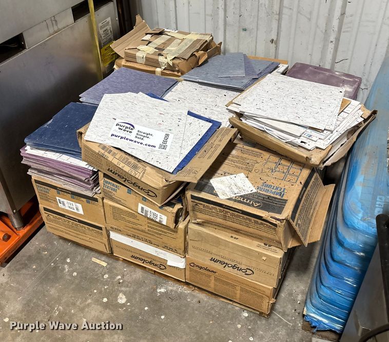 image for item EE4258 Approximately 1,200 vinyl tiles