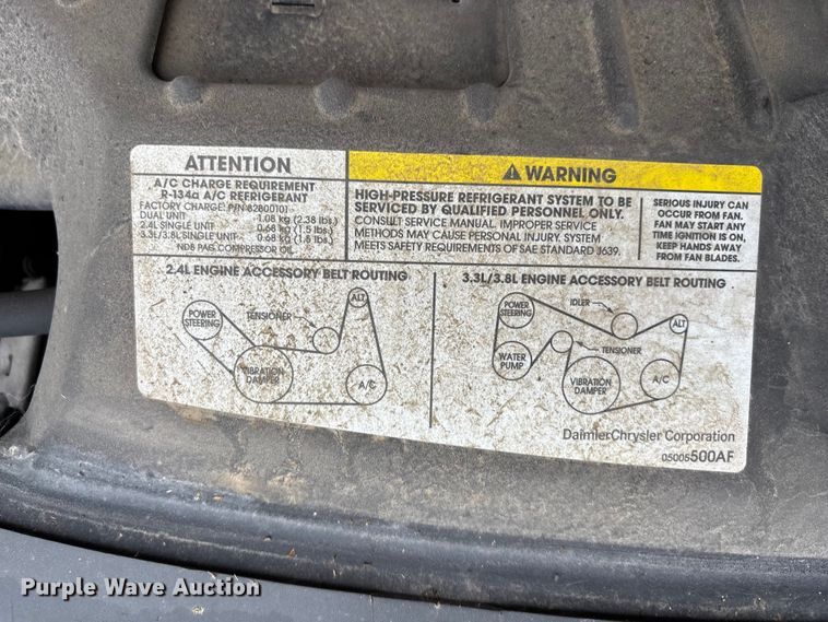 image for item EE4269 2005 Dodge Grand Caravan van