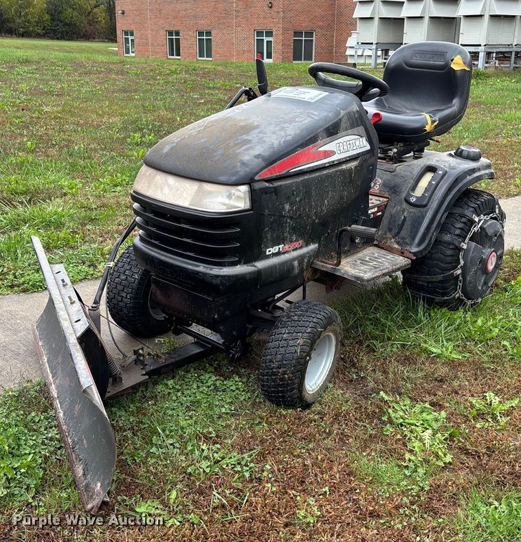 image for item EE4271 Craftsman  DGT 6000 lawn mower