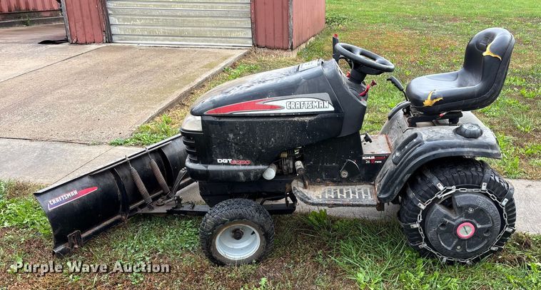 image for item EE4271 Craftsman  DGT 6000 lawn mower