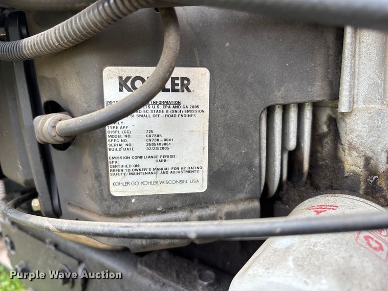 image for item EE4271 Craftsman  DGT 6000 lawn mower