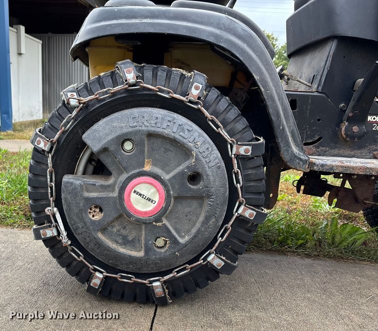 image for item EE4271 Craftsman  DGT 6000 lawn mower