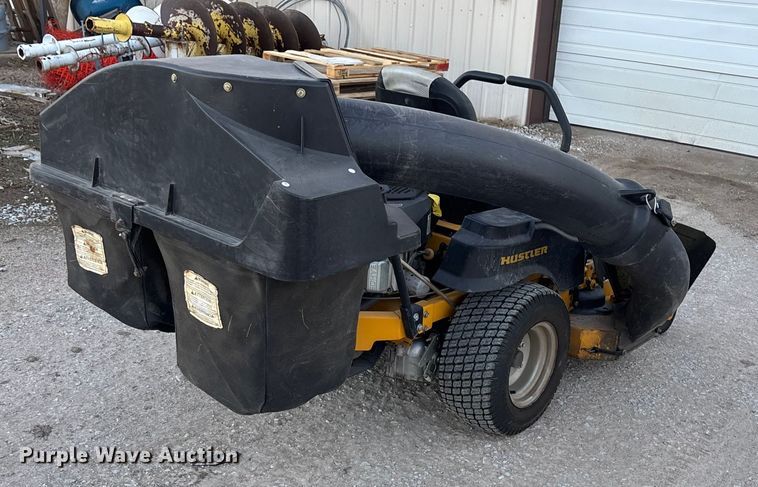 image for item EE4287 Hustler Raptor flip up ZTR lawn mower