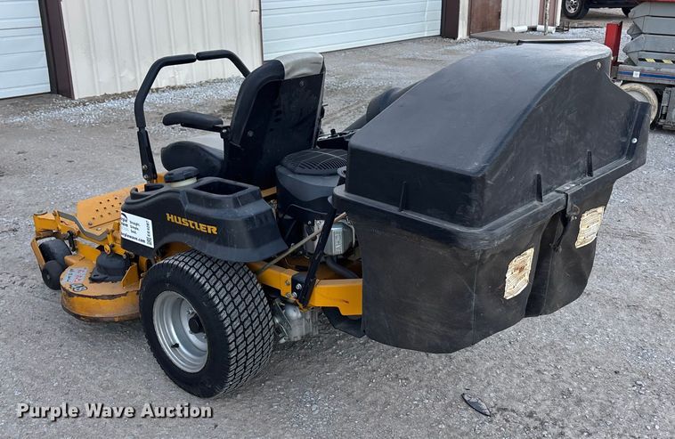 image for item EE4287 Hustler Raptor flip up ZTR lawn mower