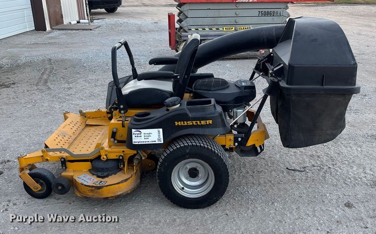 image for item EE4287 Hustler Raptor flip up ZTR lawn mower