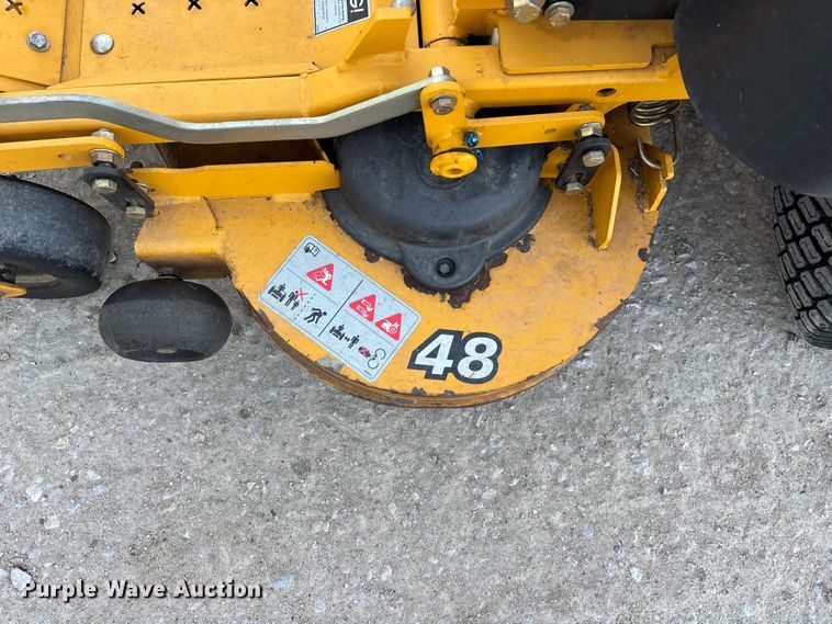 image for item EE4287 Hustler Raptor flip up ZTR lawn mower