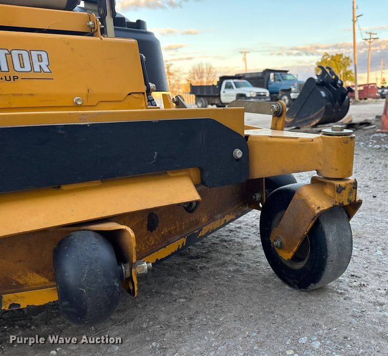 image for item EE4287 Hustler Raptor flip up ZTR lawn mower