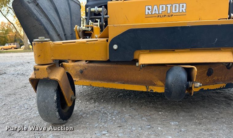 image for item EE4287 Hustler Raptor flip up ZTR lawn mower