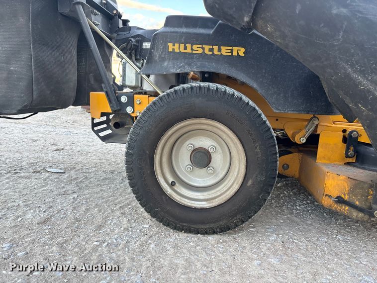 image for item EE4287 Hustler Raptor flip up ZTR lawn mower
