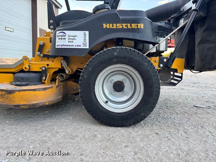 image for item EE4287 Hustler Raptor flip up ZTR lawn mower