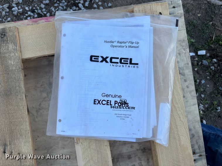 image for item EE4287 Hustler Raptor flip up ZTR lawn mower