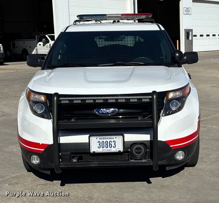 image for item EE4362 2014 Ford Explorer Police Interceptor SUV