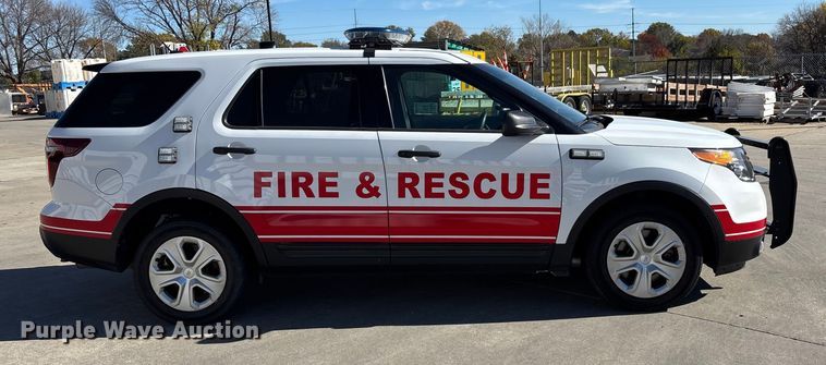 image for item EE4362 2014 Ford Explorer Police Interceptor SUV