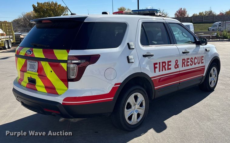 image for item EE4362 2014 Ford Explorer Police Interceptor SUV