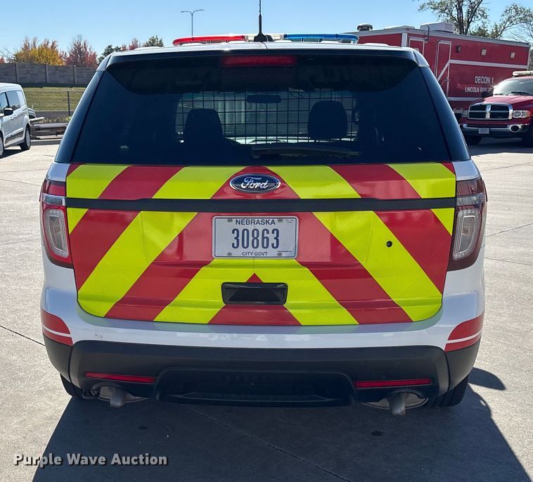 image for item EE4362 2014 Ford Explorer Police Interceptor SUV