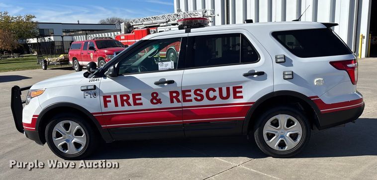 image for item EE4362 2014 Ford Explorer Police Interceptor SUV