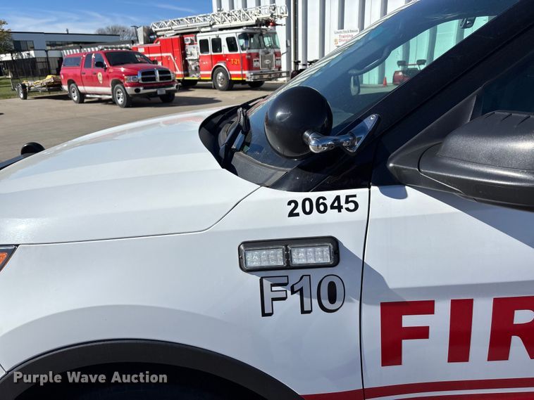 image for item EE4362 2014 Ford Explorer Police Interceptor SUV