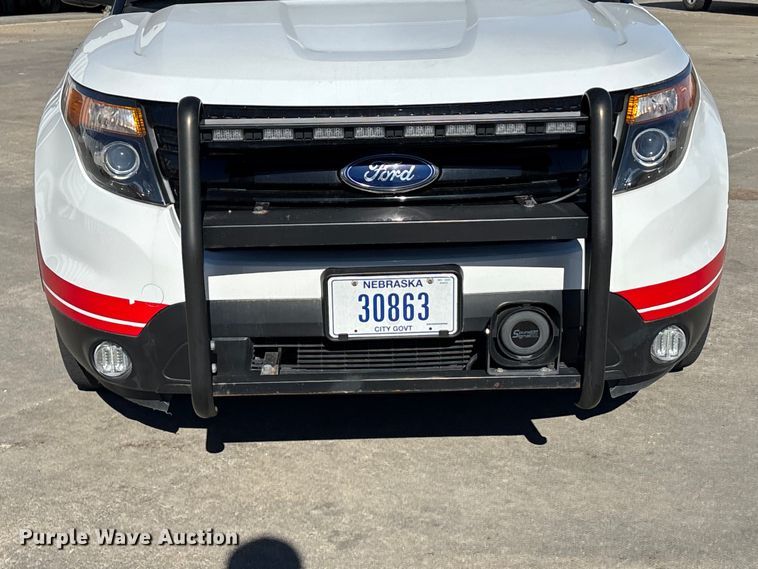 image for item EE4362 2014 Ford Explorer Police Interceptor SUV