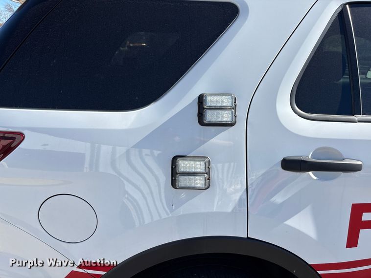 image for item EE4362 2014 Ford Explorer Police Interceptor SUV