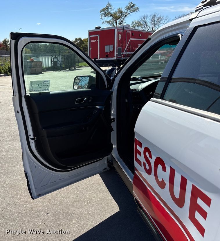 image for item EE4362 2014 Ford Explorer Police Interceptor SUV