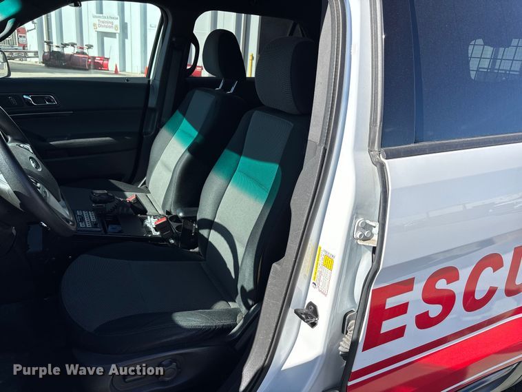image for item EE4362 2014 Ford Explorer Police Interceptor SUV