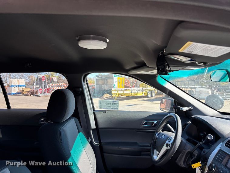 image for item EE4362 2014 Ford Explorer Police Interceptor SUV