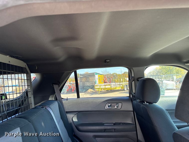 image for item EE4362 2014 Ford Explorer Police Interceptor SUV