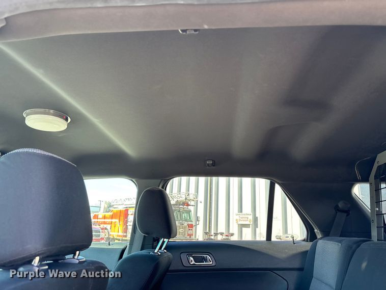 image for item EE4362 2014 Ford Explorer Police Interceptor SUV