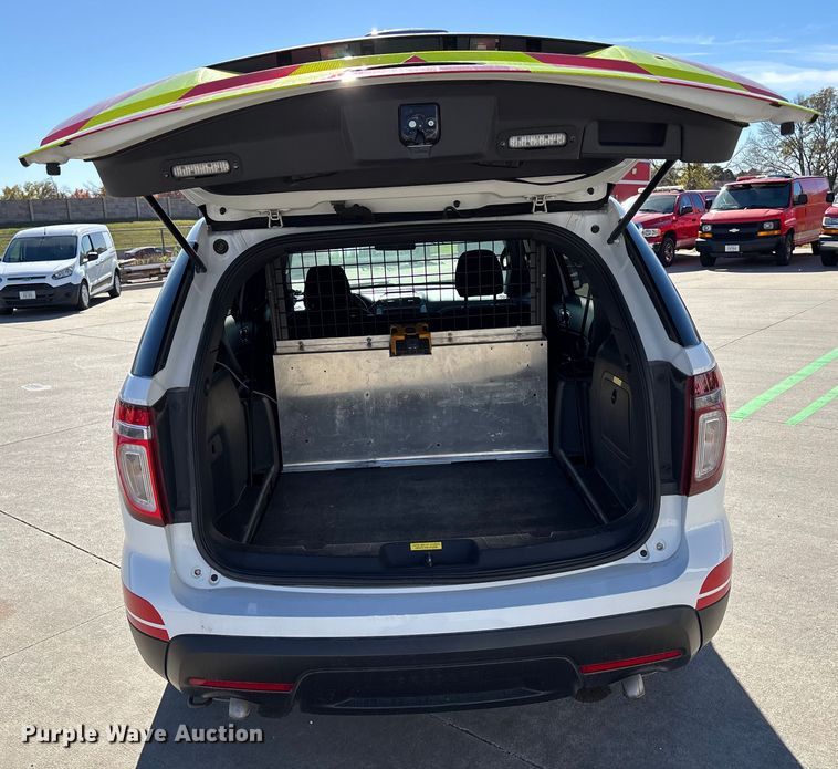 image for item EE4362 2014 Ford Explorer Police Interceptor SUV