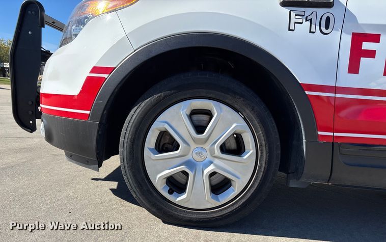 image for item EE4362 2014 Ford Explorer Police Interceptor SUV