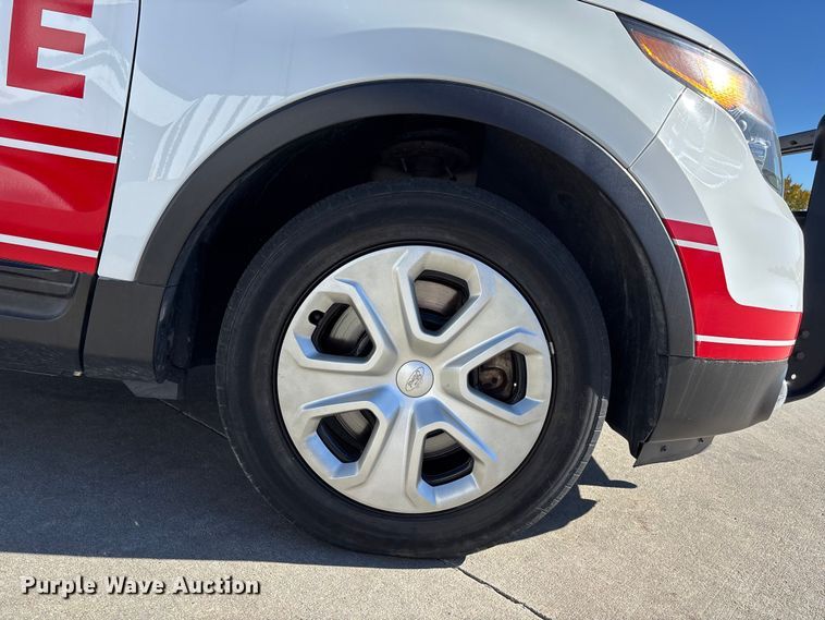 image for item EE4362 2014 Ford Explorer Police Interceptor SUV