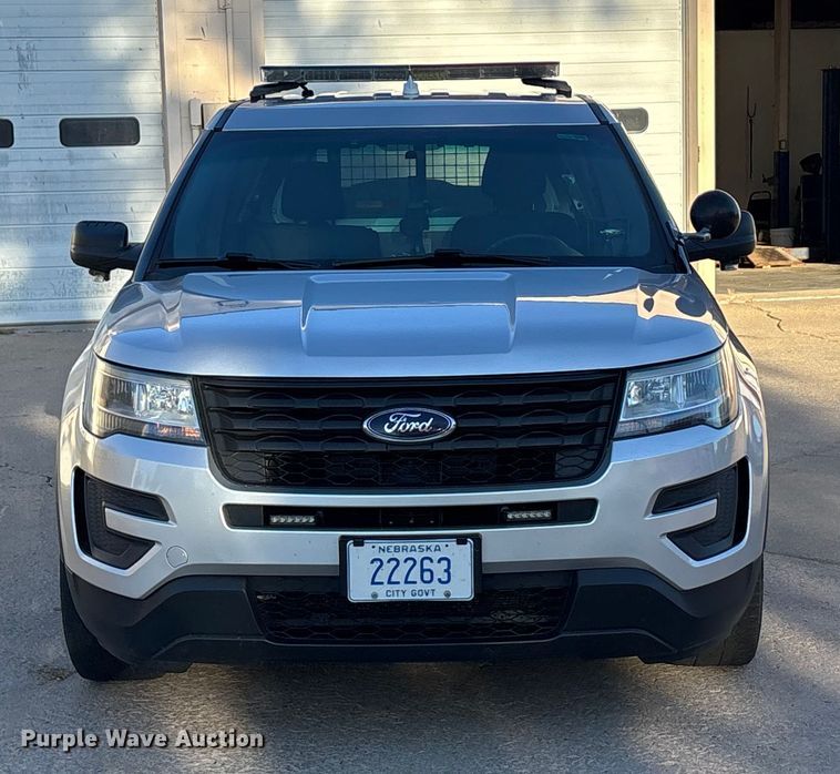 image for item EE4387 2016 Ford Explorer Police Interceptor SUV