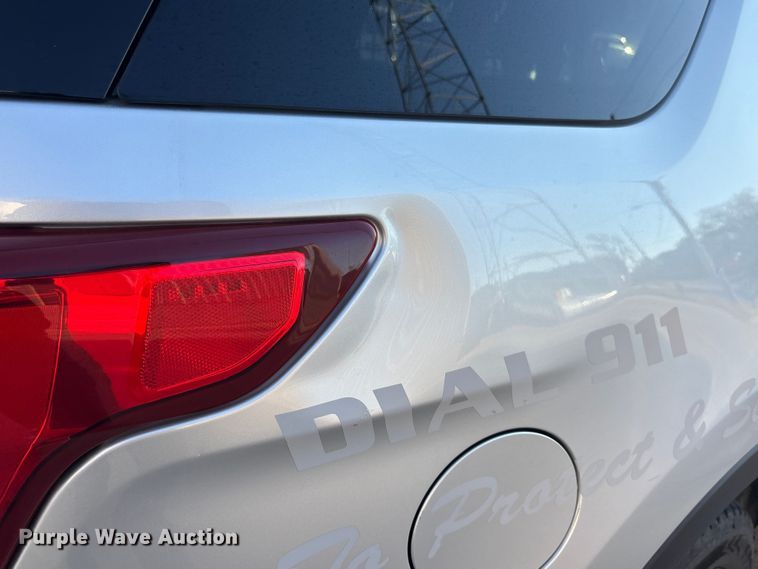 image for item EE4387 2016 Ford Explorer Police Interceptor SUV