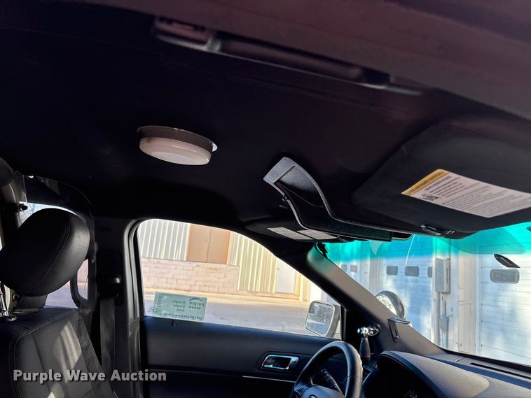 image for item EE4387 2016 Ford Explorer Police Interceptor SUV