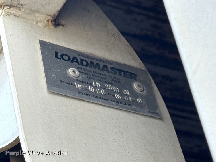 image for item EF2269 2010 Autocar Xpeditor refuse truck