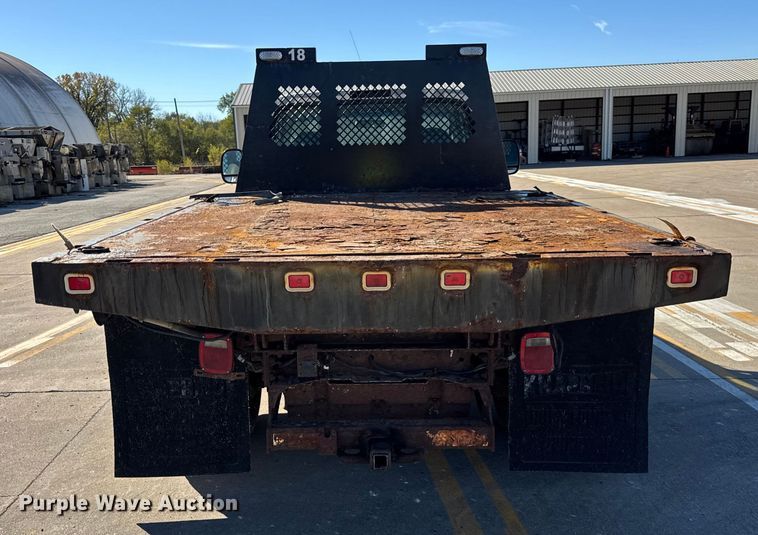 image for item EF2279 2001 Ford F450 Super Duty dump flatbed truck