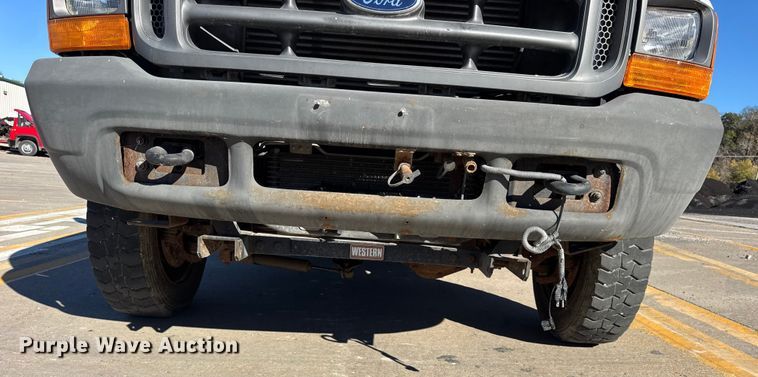 image for item EF2279 2001 Ford F450 Super Duty dump flatbed truck