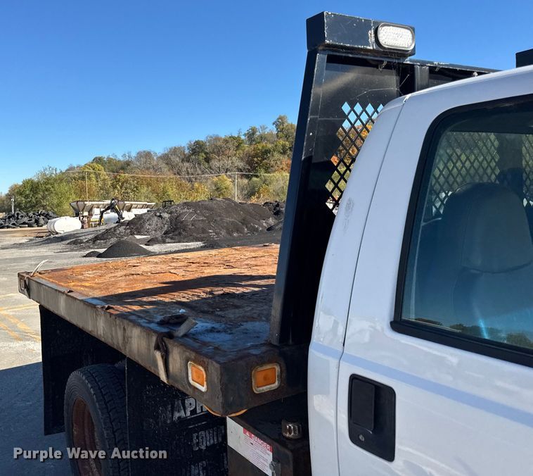 image for item EF2279 2001 Ford F450 Super Duty dump flatbed truck