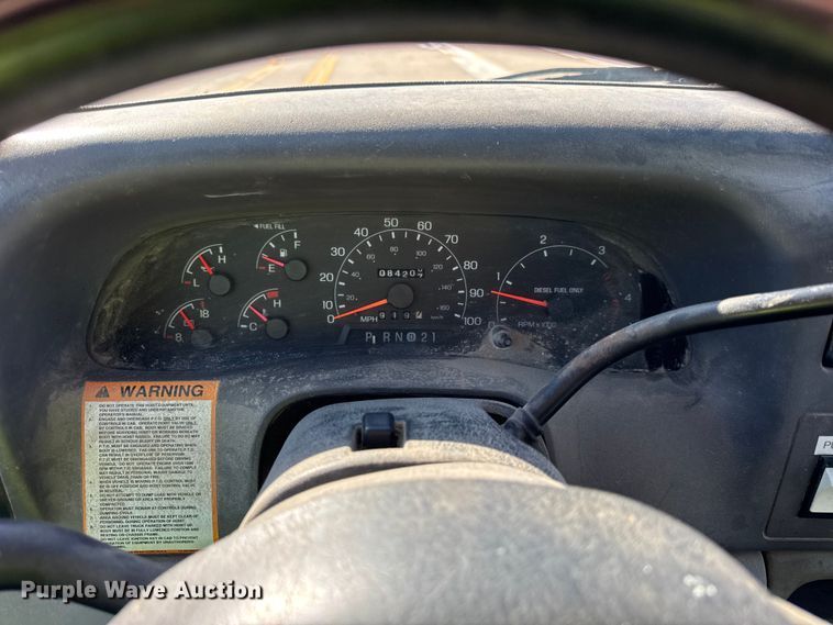 image for item EF2279 2001 Ford F450 Super Duty dump flatbed truck