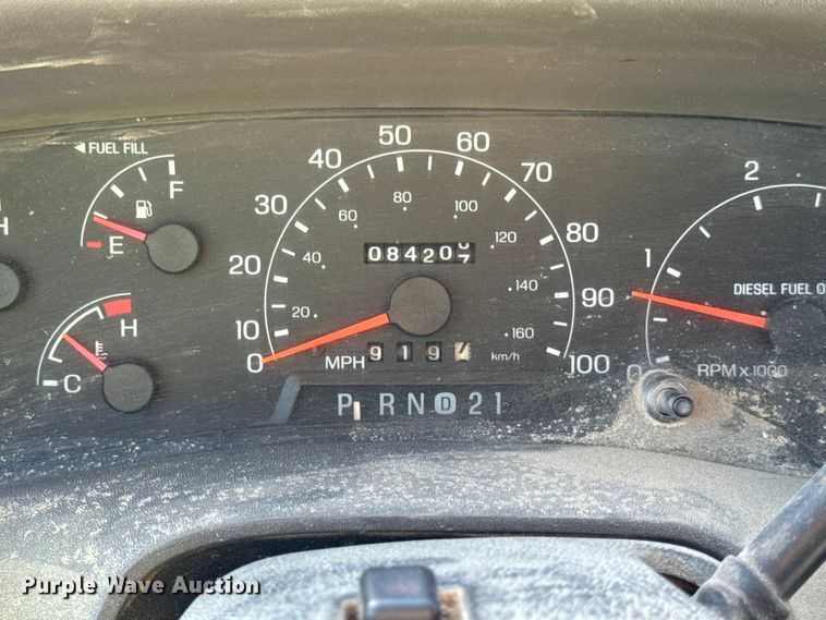 image for item EF2279 2001 Ford F450 Super Duty dump flatbed truck