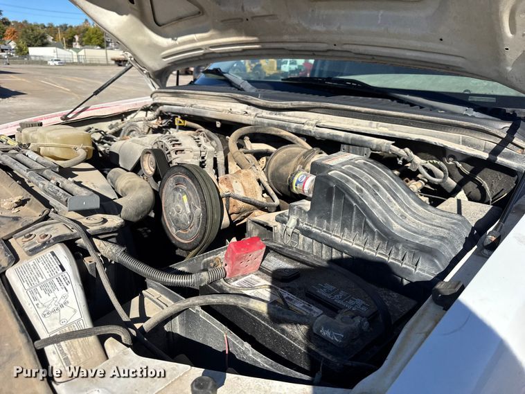 image for item EF2279 2001 Ford F450 Super Duty dump flatbed truck