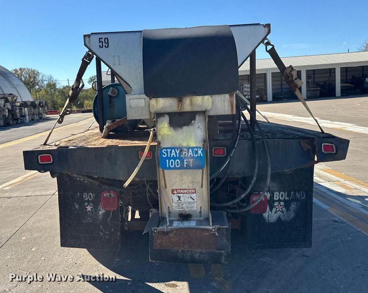 image for item EF2280 2005 Ford F350 Super Duty dump flatbed pickup truck