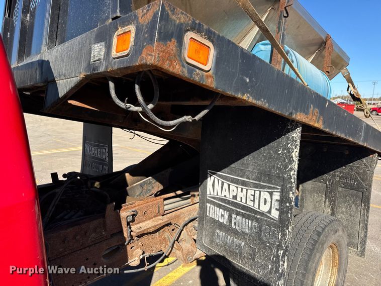 image for item EF2280 2005 Ford F350 Super Duty dump flatbed pickup truck