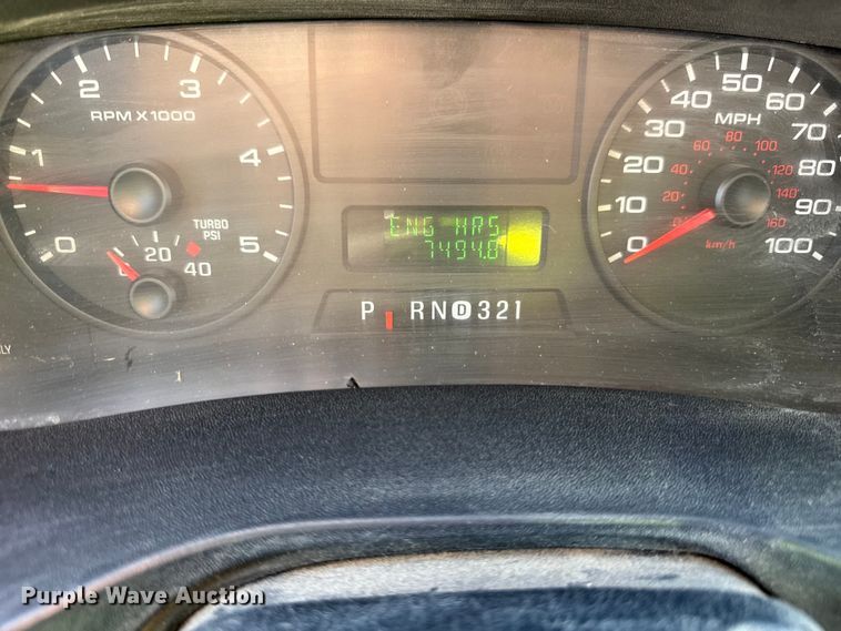 image for item EF2280 2005 Ford F350 Super Duty dump flatbed pickup truck