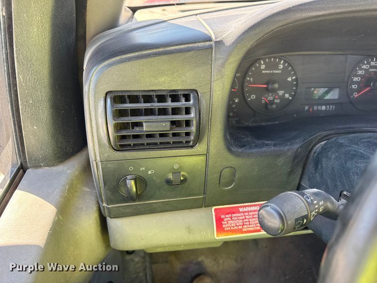 image for item EF2280 2005 Ford F350 Super Duty dump flatbed pickup truck