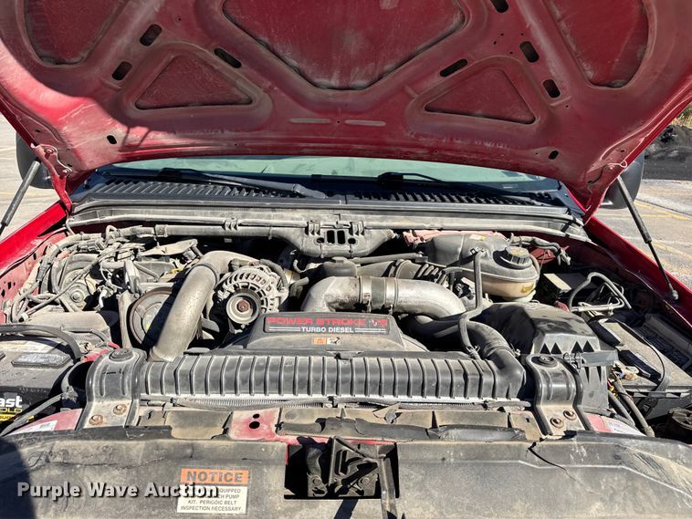 image for item EF2280 2005 Ford F350 Super Duty dump flatbed pickup truck