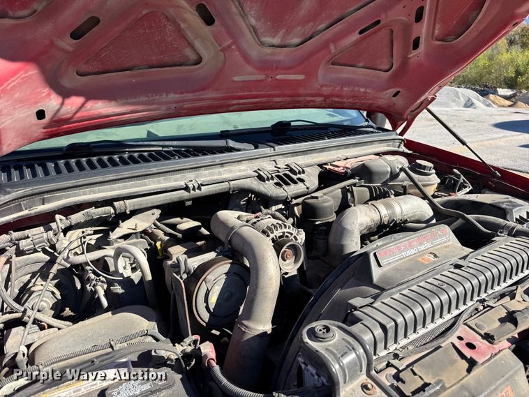 image for item EF2280 2005 Ford F350 Super Duty dump flatbed pickup truck