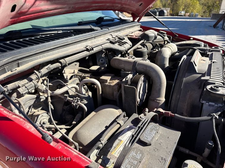 image for item EF2280 2005 Ford F350 Super Duty dump flatbed pickup truck