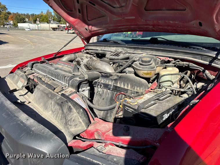 image for item EF2280 2005 Ford F350 Super Duty dump flatbed pickup truck